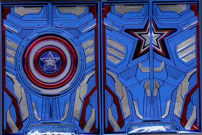 PlayingCardDecks.com-Captain America Deluxe Playing Cards USPCC