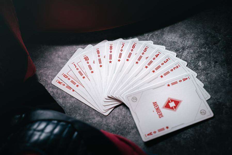 PlayingCardDecks.com-Captain America Deluxe Playing Cards USPCC