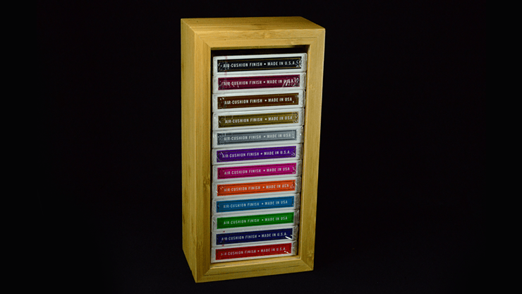PlayingCardDecks.com-Carat B12 Bamboo Brick Box