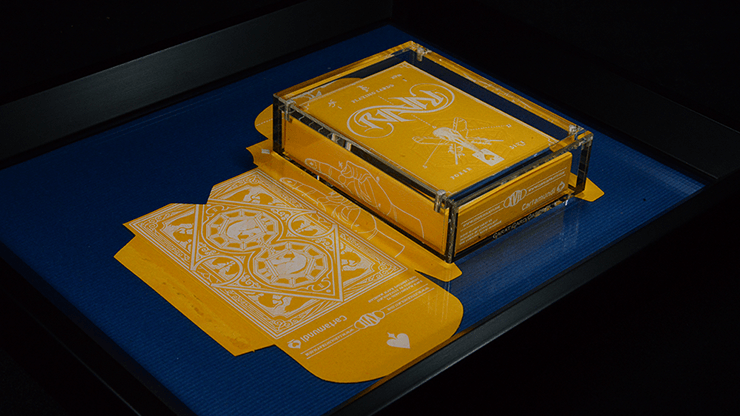 PlayingCardDecks.com-Carat X810R Right Sided Single Deck 8"x10" Display