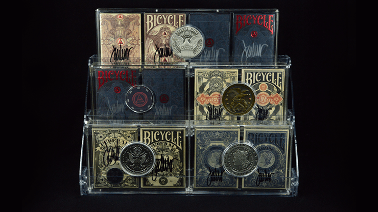 PlayingCardDecks.com-Carat XCR3 3 Tiered Rack (Holds 12 Decks)