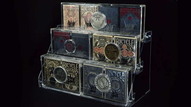 PlayingCardDecks.com-Carat XCR3 3 Tiered Rack (Holds 12 Decks)