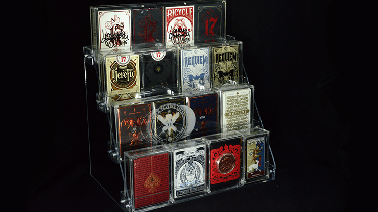 PlayingCardDecks.com-Carat XCR4 4 Tiered Rack (Holds 16 Decks)