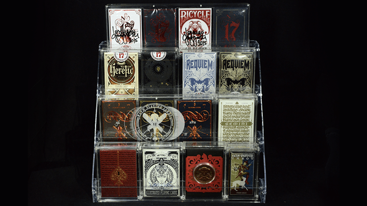 PlayingCardDecks.com-Carat XCR4 4 Tiered Rack (Holds 16 Decks)