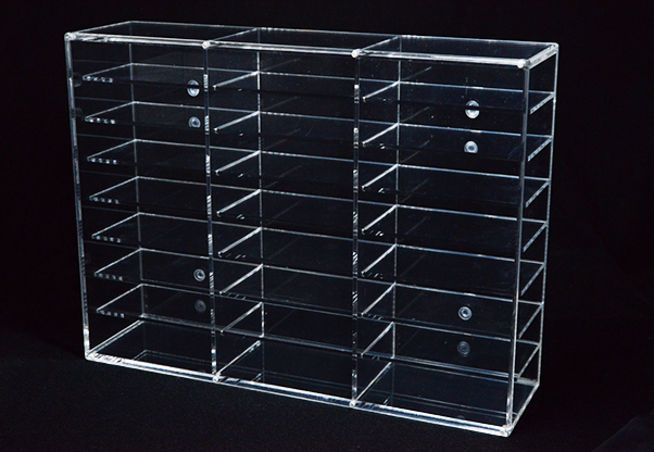 PlayingCardDecks.com-Carat XDR24L 24 Deck Rack w/ Lid