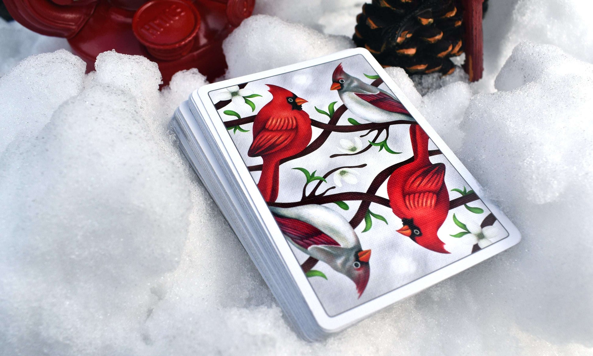 PlayingCardDecks.com-Cardinals Poker Playing Cards LPCC