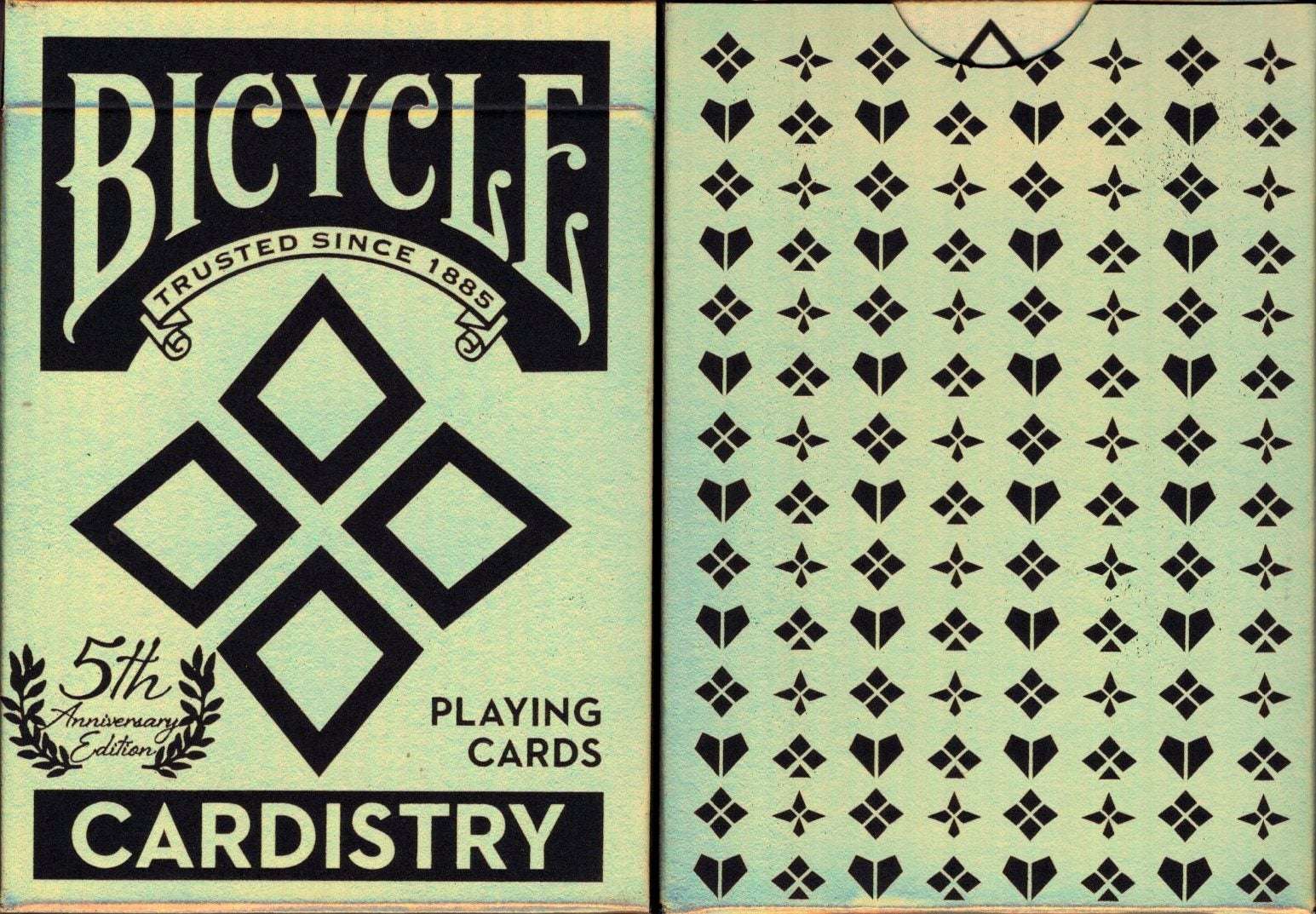 PlayingCardDecks.com-Cardistry 5th Anniversary Gold Foil Box Bicycle Playing Cards