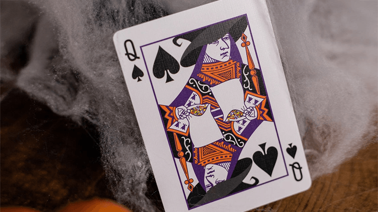 PlayingCardDecks.com-Carvers v2 Pumpkin Playing Cards USPCC