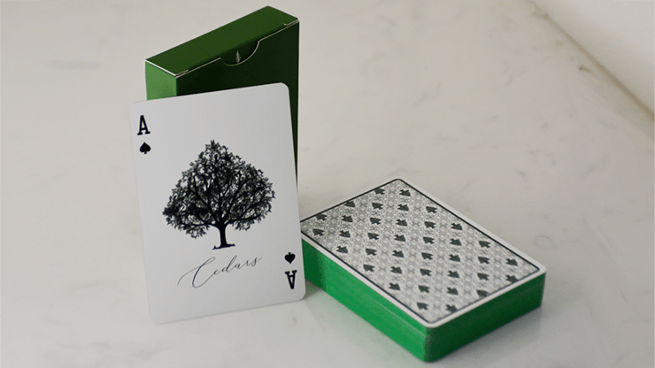 PlayingCardDecks.com-Cedars Gilded Playing Cards WJPC