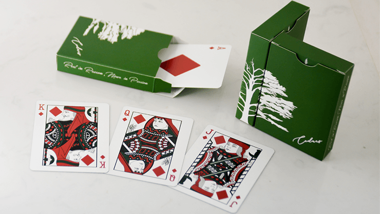 PlayingCardDecks.com-Cedars Gilded Playing Cards WJPC