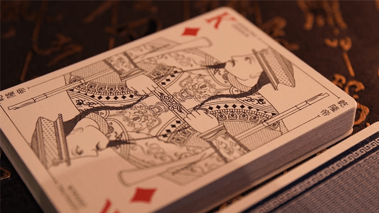 PlayingCardDecks.com-Chao Blue Playing Cards MPC