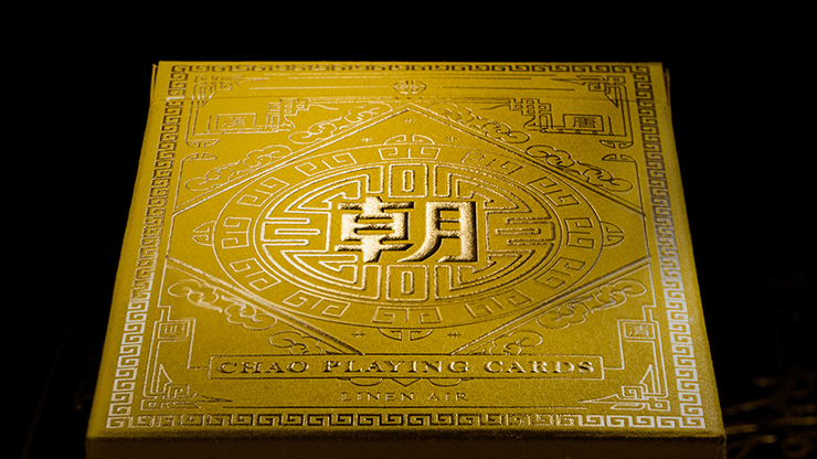 PlayingCardDecks.com-Chao Imperial Yellow Playing Cards MPC