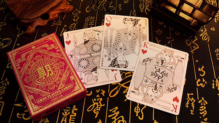 PlayingCardDecks.com-Chao Red Playing Cards MPC