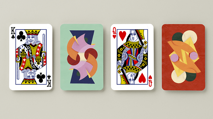 PlayingCardDecks.com-Charlie Oscar Patterson x Yolky Games Playing Cards Twin Set Cartamundi