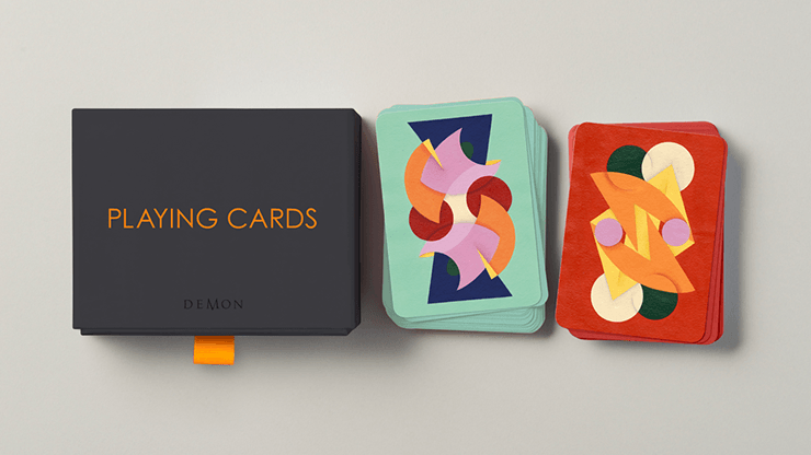 PlayingCardDecks.com-Charlie Oscar Patterson x Yolky Games Playing Cards Twin Set Cartamundi