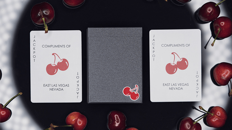 PlayingCardDecks.com-Cherry Casino House Deck Black Hawk Playing Cards USPCC