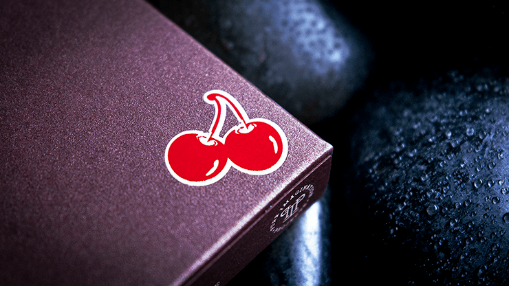 PlayingCardDecks.com-Cherry Casino House Deck Desert Inn Purple Playing Cards USPCC