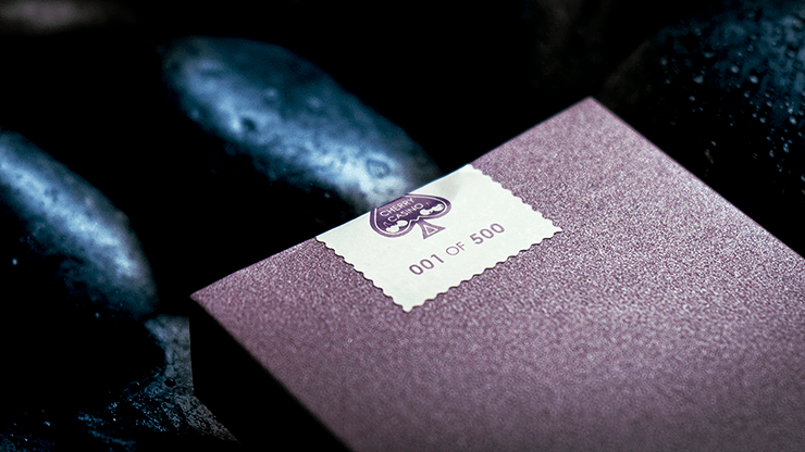 PlayingCardDecks.com-Cherry Casino House Deck Desert Inn Purple Playing Cards USPCC