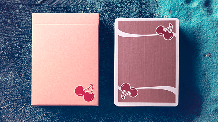 PlayingCardDecks.com-Cherry Casino House Deck Flamingo Pink Playing Cards USPCC