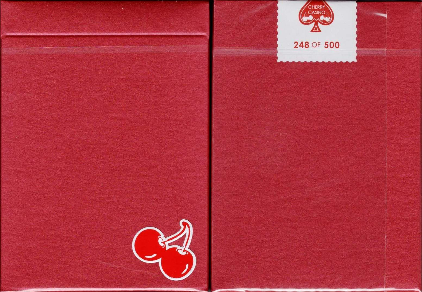 PlayingCardDecks.com-Cherry Casino House Deck Reno Red Playing Cards USPCC