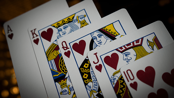 PlayingCardDecks.com-Cherry Casino Limited Monte Carlo Black & Gold Playing Cards USPCC