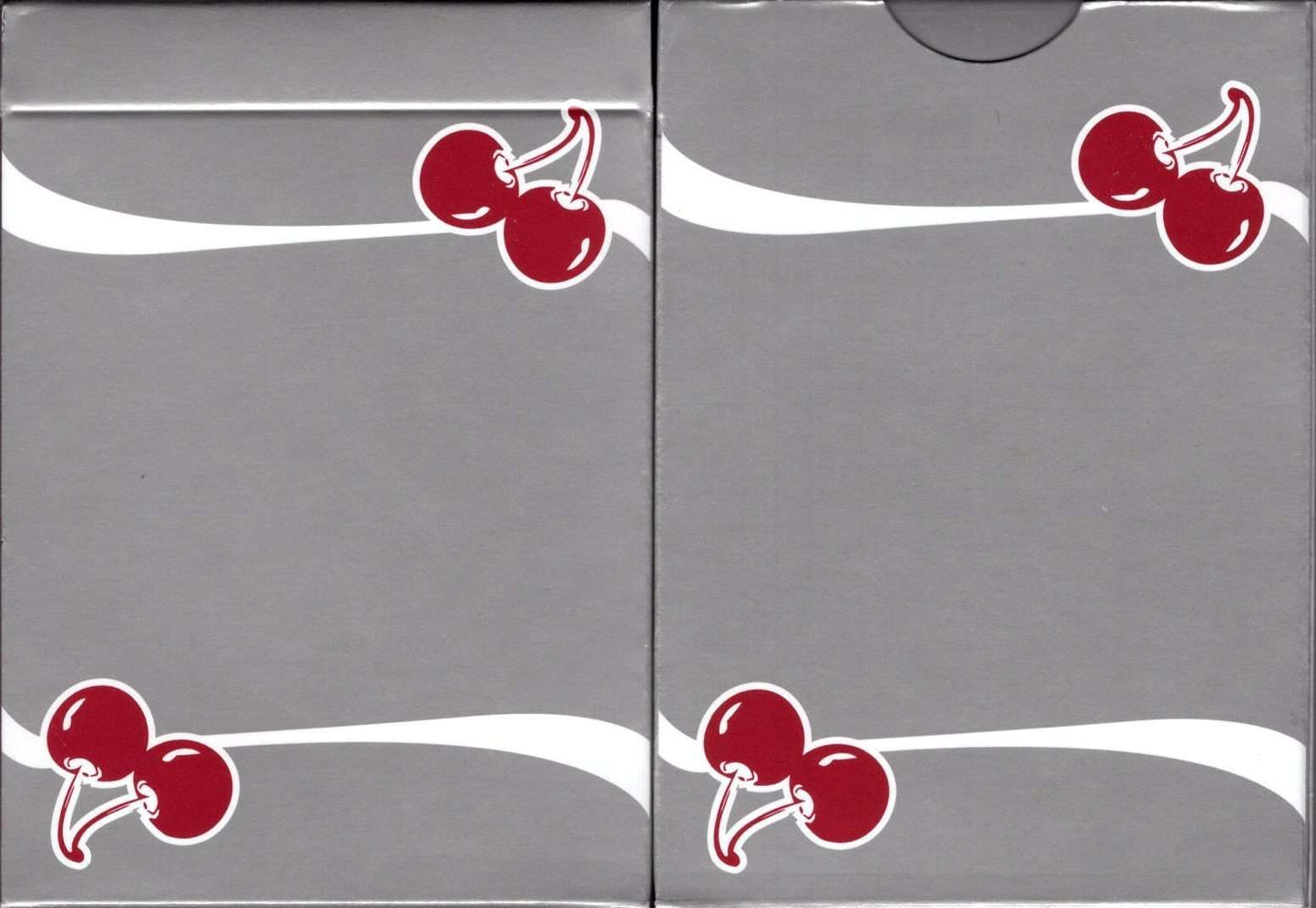 PlayingCardDecks.com-Cherry Casino McCarran Silver Playing Cards USPCC