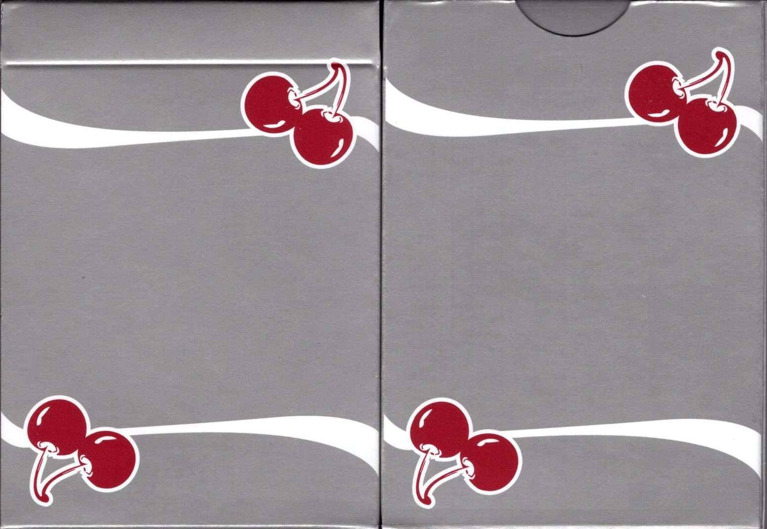 PlayingCardDecks.com-Cherry Casino McCarran Silver Playing Cards USPCC