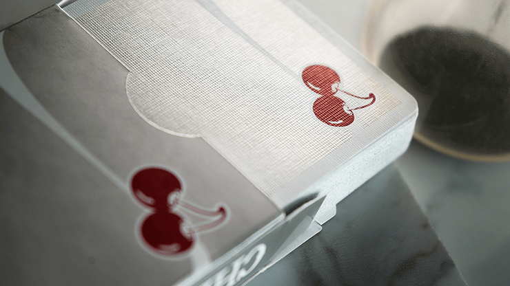 PlayingCardDecks.com-Cherry Casino McCarran Silver Playing Cards USPCC