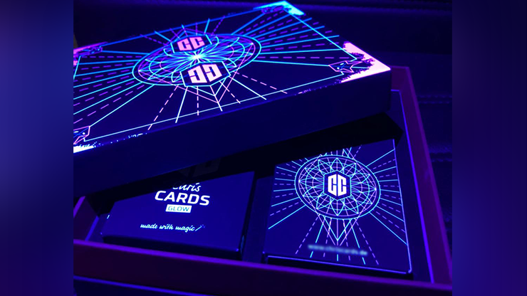 PlayingCardDecks.com-Chris Cards GLOW Playing Cards 2 Deck Gift Box