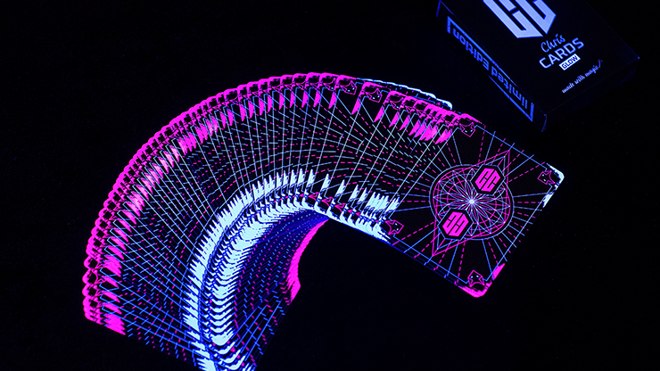 PlayingCardDecks.com-Chris Cards GLOW Playing Cards 2 Deck Gift Box