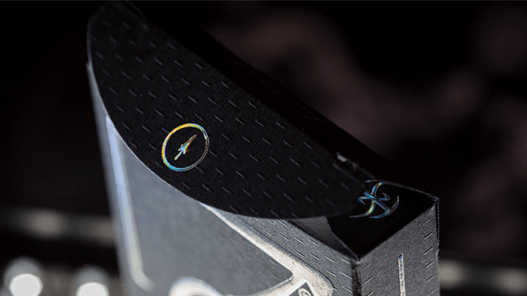 PlayingCardDecks.com-Chrome Kings Carbon Foil Box Playing Cards USPCC