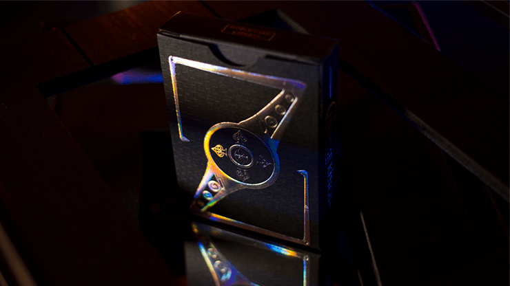 PlayingCardDecks.com-Chrome Kings Carbon Foil Box Playing Cards USPCC