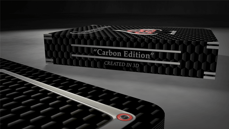 PlayingCardDecks.com-Chrome Kings Carbon Playing Cards USPCC