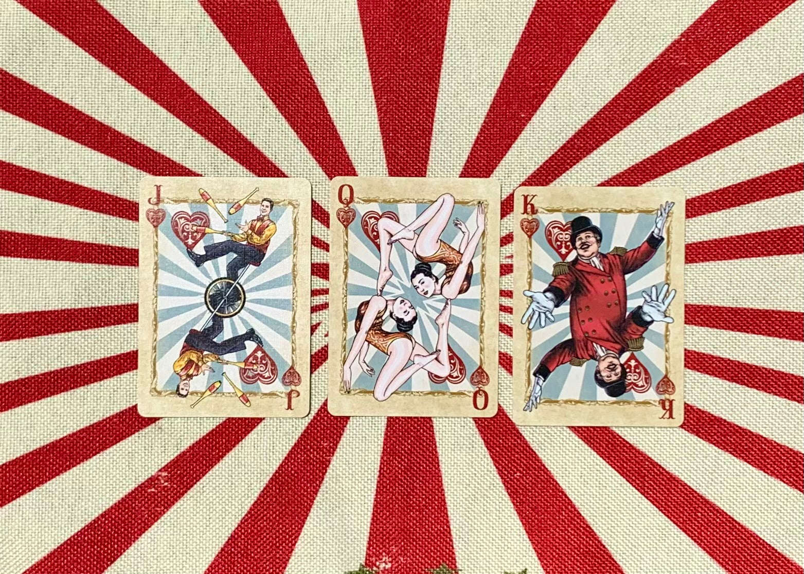 PlayingCardDecks.com-Circus Bicycle Playing Cards