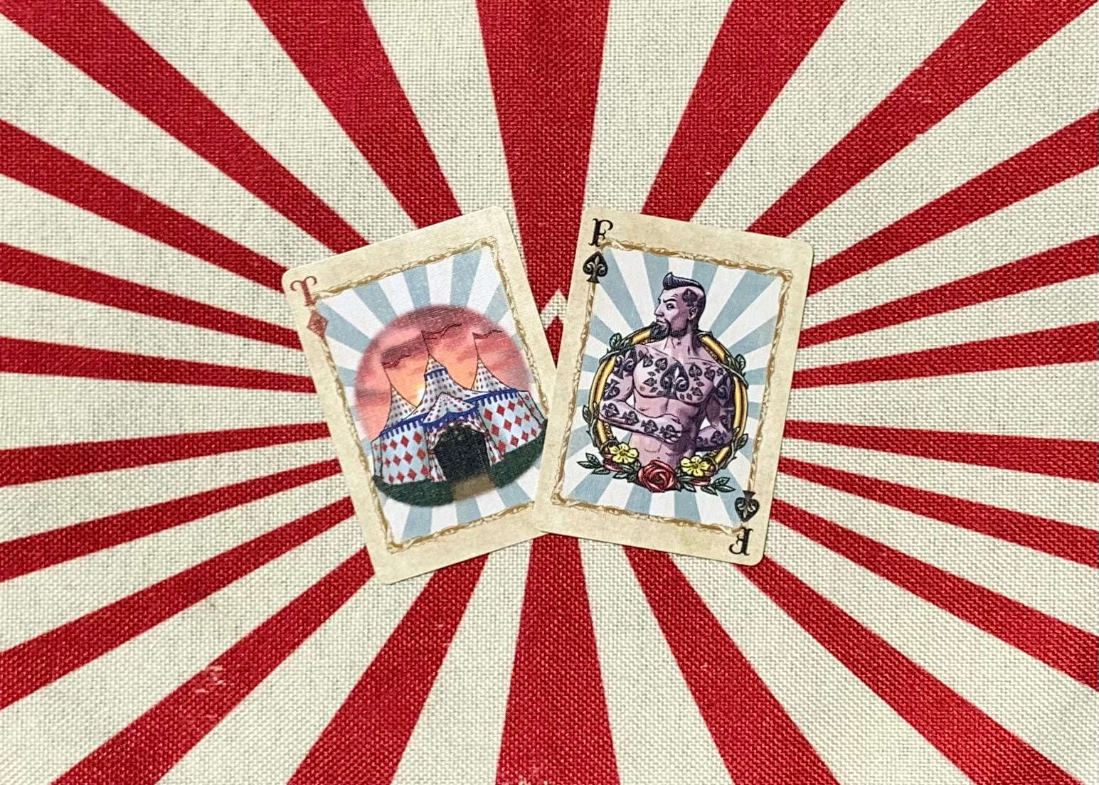 PlayingCardDecks.com-Circus Bicycle Playing Cards