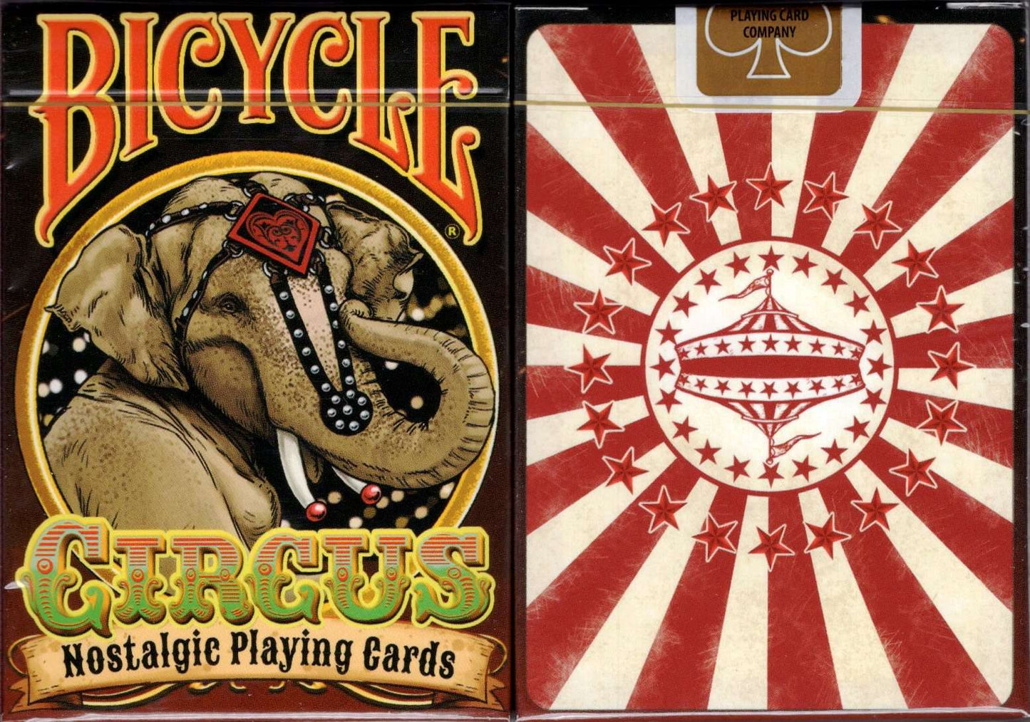 PlayingCardDecks.com-Circus Gilded Bicycle Playing Cards