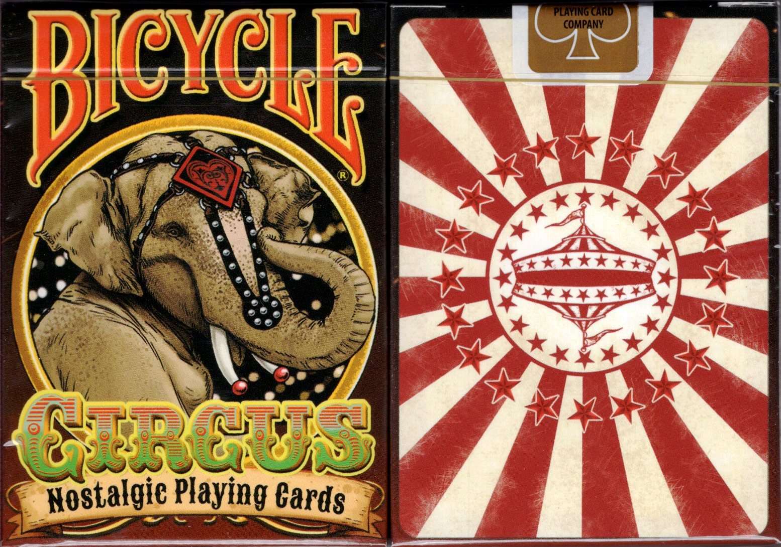 PlayingCardDecks.com-Circus Gilded Bicycle Playing Cards
