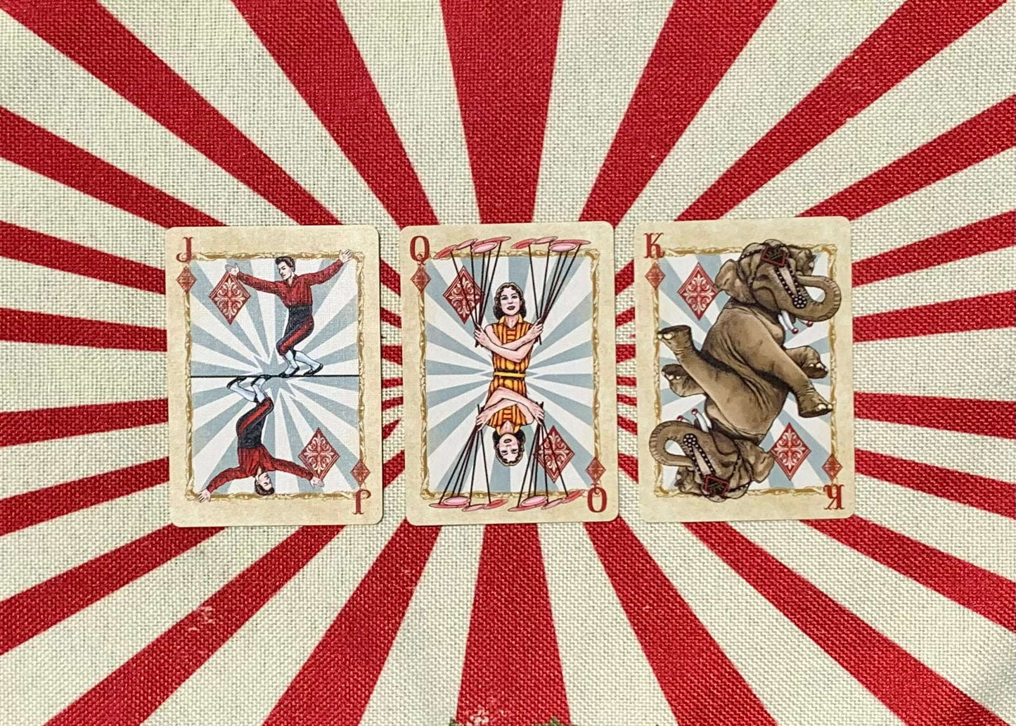 PlayingCardDecks.com-Circus Gilded Bicycle Playing Cards