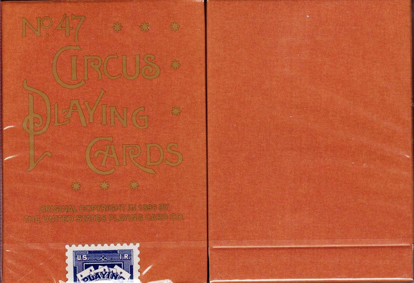PlayingCardDecks.com-Circus Reproduction Gilded Playing Cards USPCC: Peach Deck