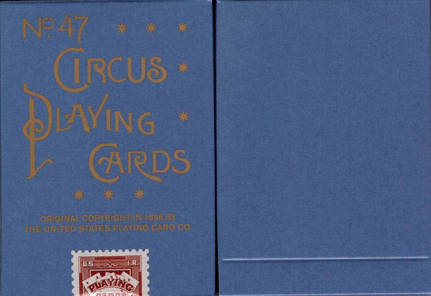 PlayingCardDecks.com-Circus Reproduction Playing Cards USPCC: Blue Deck