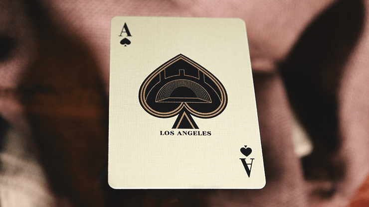 PlayingCardDecks.com-City Skylines Los Angeles Bicycle Playing Cards