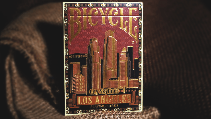 PlayingCardDecks.com-City Skylines Los Angeles Bicycle Playing Cards
