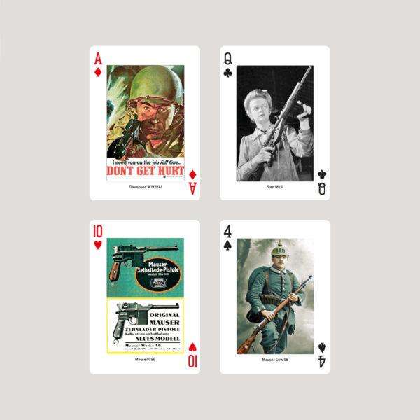 PlayingCardDecks.com-Classic Firearms Playing Cards Piatnik