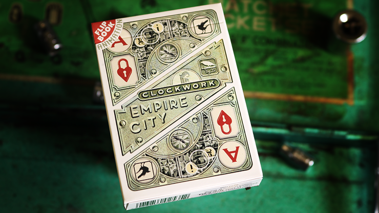 PlayingCardDecks.com-Clockwork Empire City Playing Cards USPCC