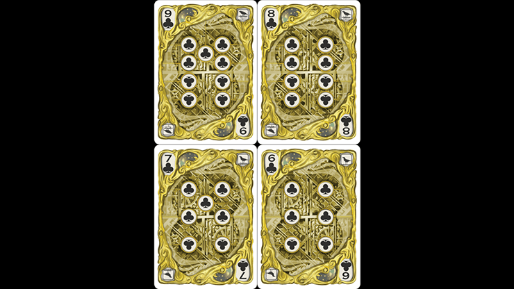 PlayingCardDecks.com-Clockwork La Ville Lumiere Playing Cards USPCC