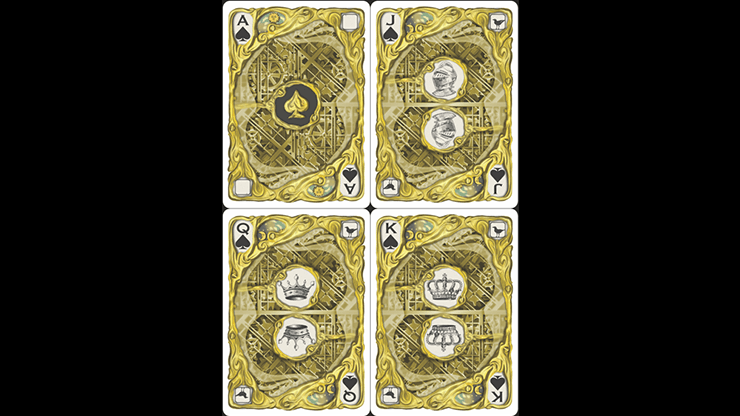 PlayingCardDecks.com-Clockwork La Ville Lumiere Playing Cards USPCC