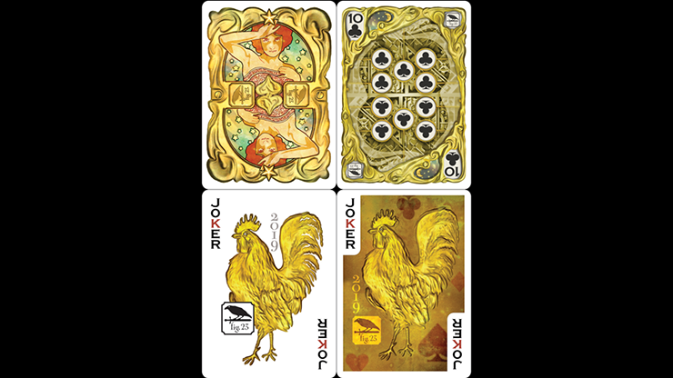 PlayingCardDecks.com-Clockwork La Ville Lumiere Playing Cards USPCC