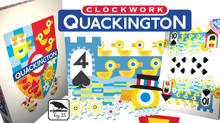 PlayingCardDecks.com-Clockwork Quackington Playing Cards USPCC