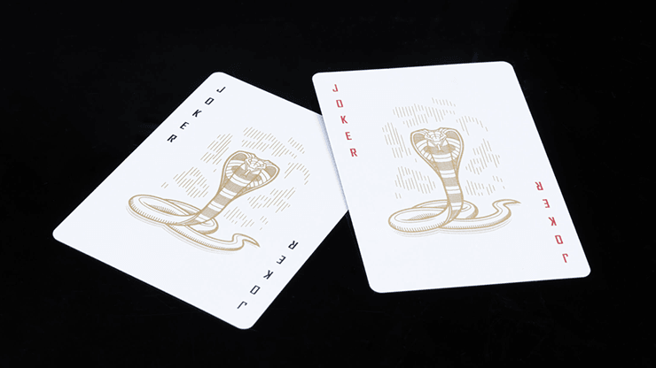 PlayingCardDecks.com-Cobra Black Playing Cards Cartamundi