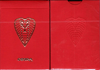 PlayingCardDecks.com-COBRA Red v2 Playing Cards Cartamundi